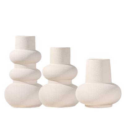 TS011 Ins Style Modern Ceramic Vases for Home Decorations Table Decoration