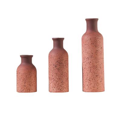 TS535 Home Furnishing Ceramic Vase Set Dry Flower Vase for Home Decoration 