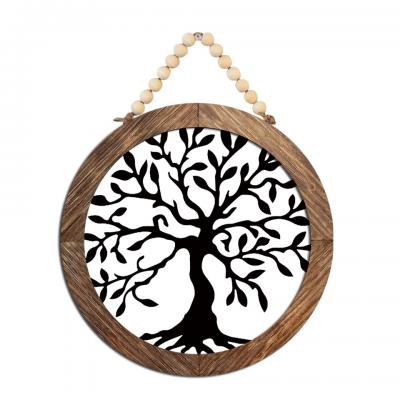 FZHSS-0002 Iron Wall Hanging Living Room Art Tree of Life Hollow Iron Hanging Wall Hanging Hollow Hanging Iron Crafts