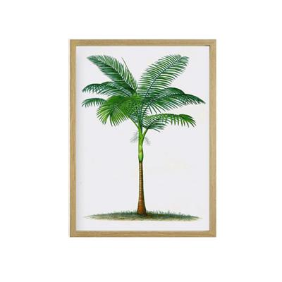 JA24000503 Modern Creative Natural Decoration Painting Hanging Painting with Fresh Green Plant 