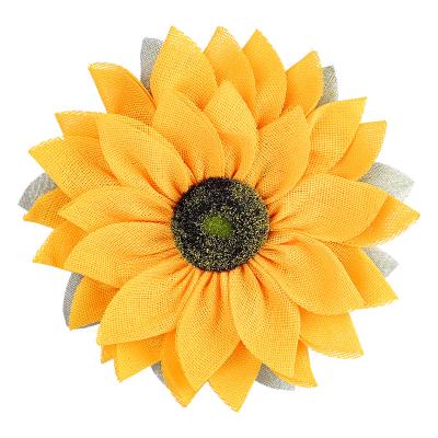 YWGJ3-3 2024 Home Fabric Door Sign Decoration Sunflower Thanksgiving Sunflower Ring Front Door Decorative Wall Hanging