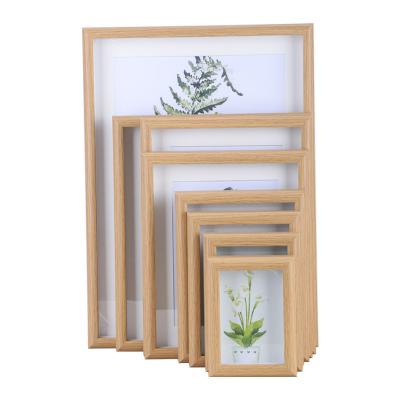 SDXY-3015 Nordic Style Creative DIY Hollow Photo Frame Table Placement Solid Wood Picture Frame