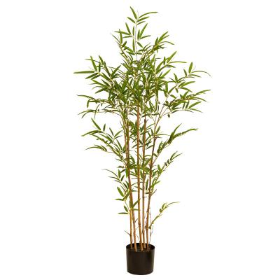 DGYJ-0003 Simulated Green Plants Bamboo Potted Plants Indoor Decoration Outdoor Landscaping Decorations Artificial Fake Bamboo Mini Bamboo